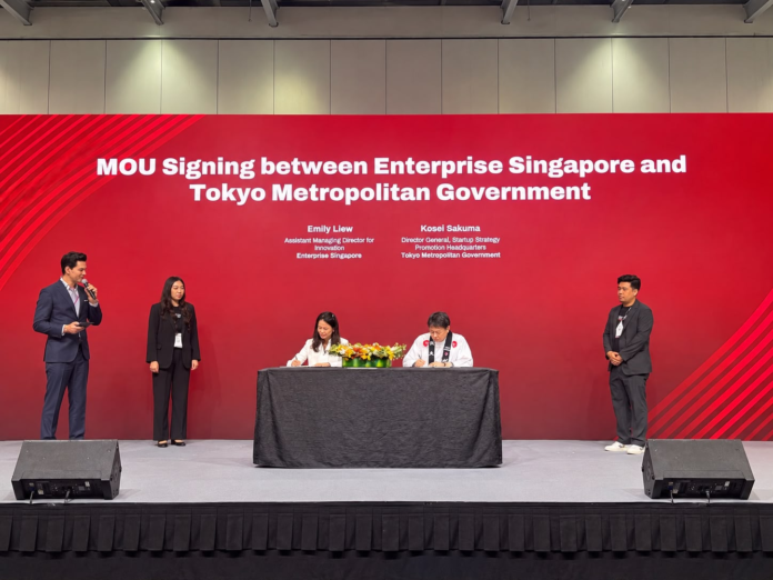 MOU Signing between Enterprise Singapore and Tokyo Metropolitan Government